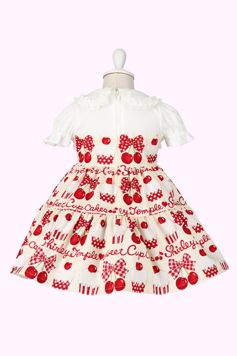 スイートカップケーキプリントワンピース(Toddler) – Shirley Temple