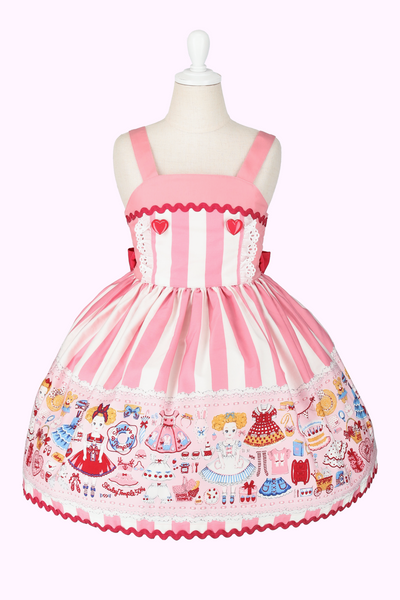 シャーリードール着せ替えプリントサンドレス(Toddler)