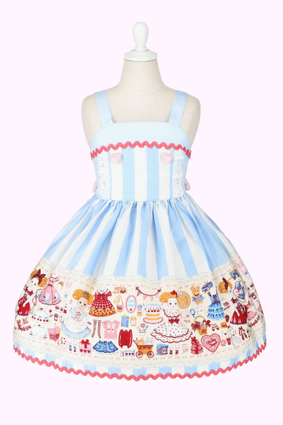 シャーリードール着せ替えプリントサンドレス(Toddler)