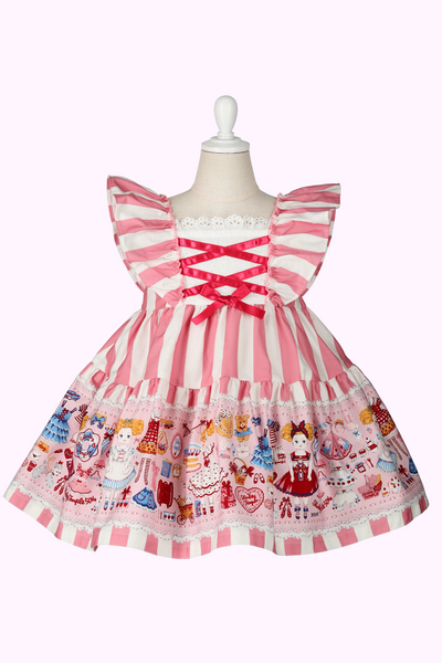 シャーリードール着せ替えプリントチュニック(Toddler)