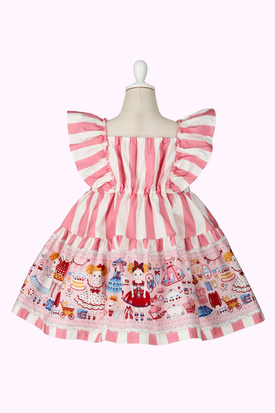 シャーリードール着せ替えプリントチュニック(Toddler)