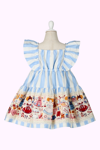 シャーリードール着せ替えプリントチュニック(Toddler)