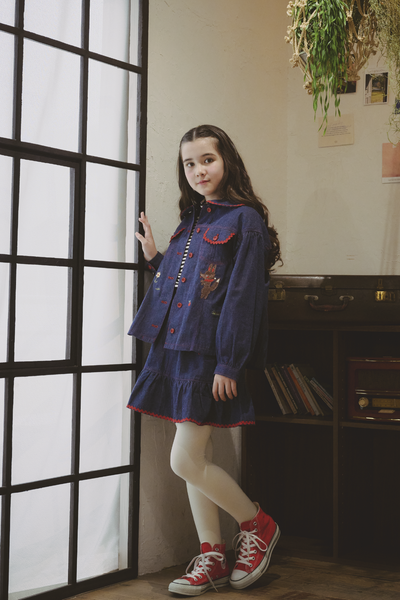 赤ずきんデニムスカート（Sister）