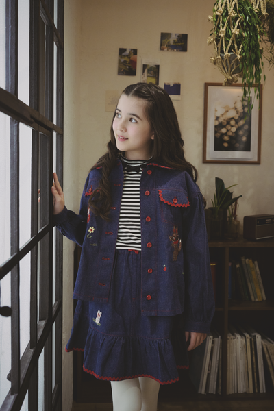 赤ずきんデニムスカート（Sister）