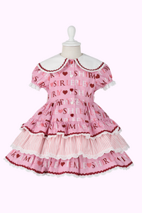 シャーリーロゴプリントフリルワンピース（Toddler）
