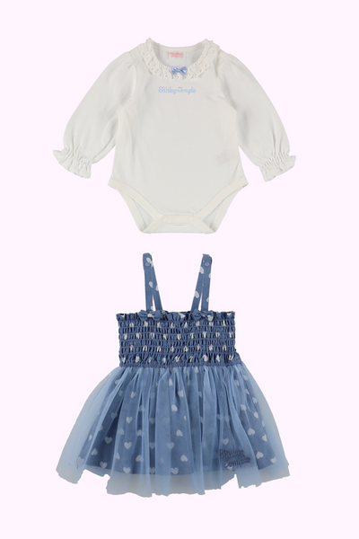 チュールワンピース＆ロンパースセット(Baby)