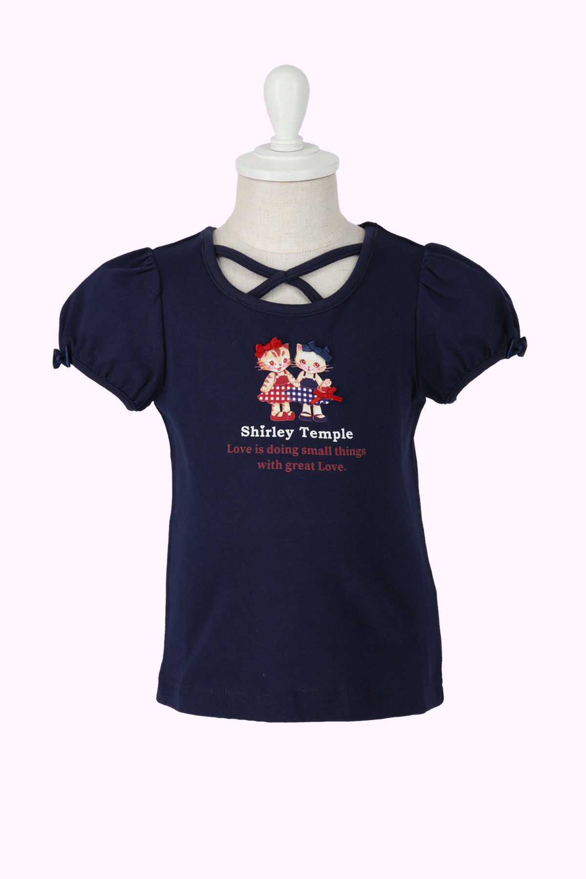 ねこちゃんクロスTシャツ(Toddler)