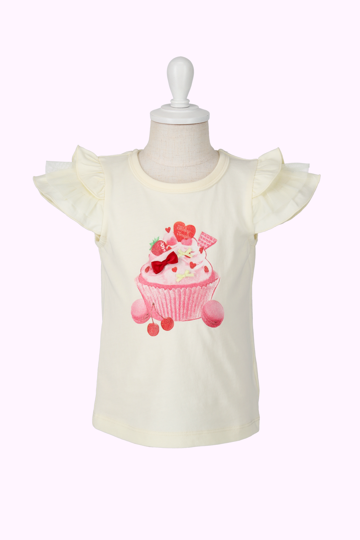 カップケーキフリルTシャツ(Baby)