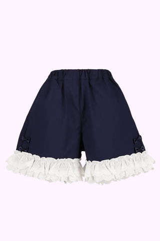 サイドリボンフリルショートパンツ(Toddler)