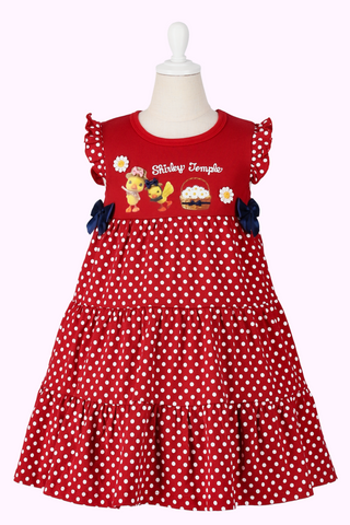 ひよこドットカットソーワンピース(Toddler)