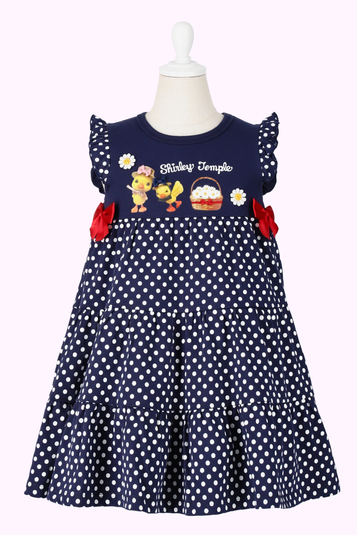 ひよこドットカットソーワンピース(Toddler) – Shirley Temple Outlet 