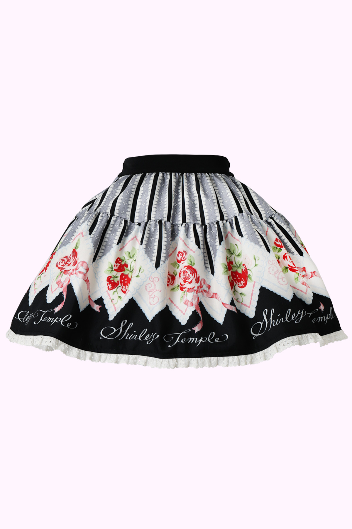 ローズ＆ストロベリーハンカチプリントスカート(Sister