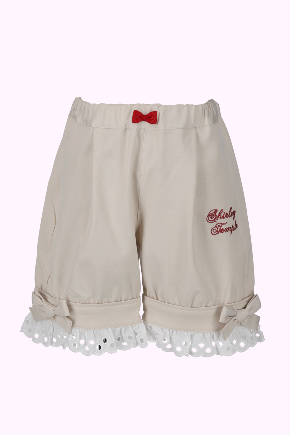 シャーリーテンプル　フリルとリボン付き　チェックパンツ　110 新品タグ付き シャーリーテンプル フリルとリボン付き チェックパンツ 110