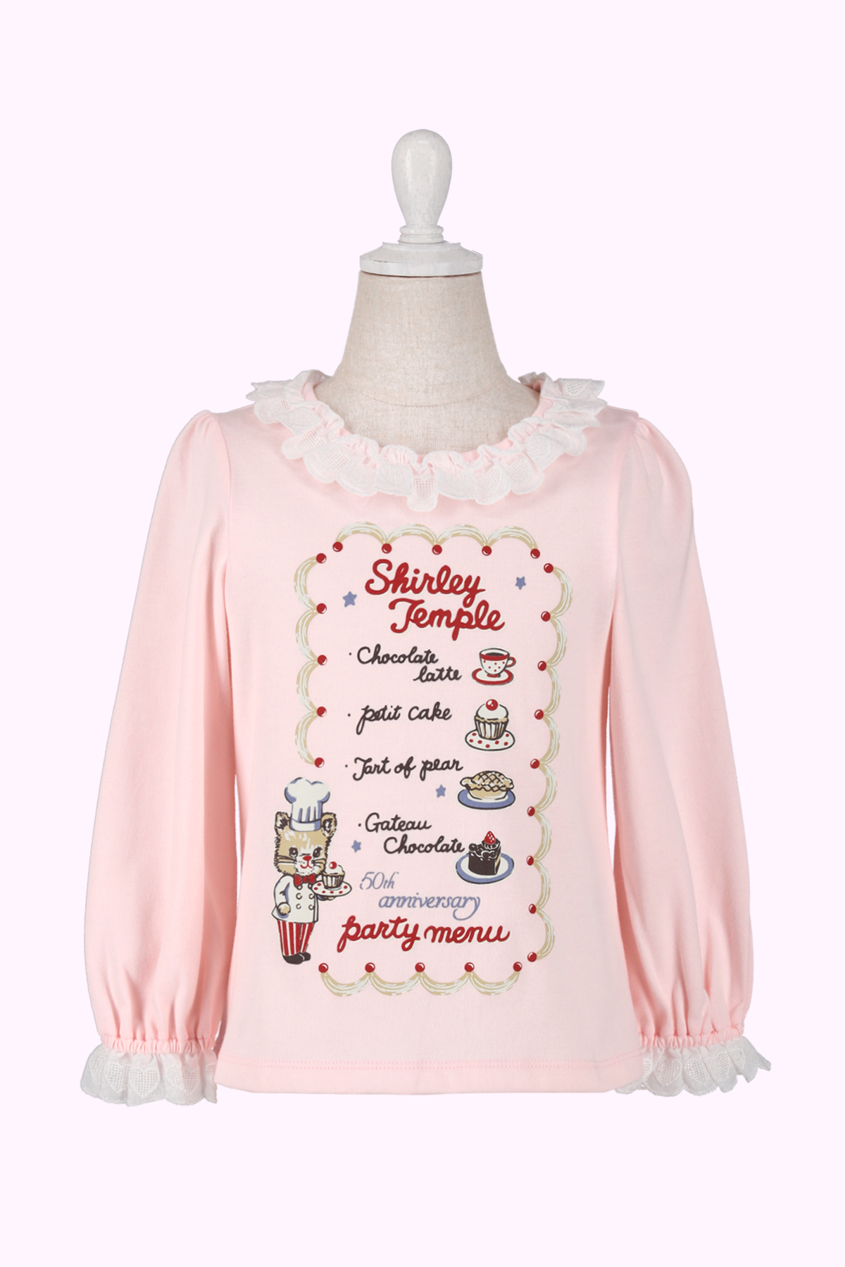 シャーリーテンプル スワン柄 ワンピース＆カーディガン ONE PIECE – Shirley Temple Online Store