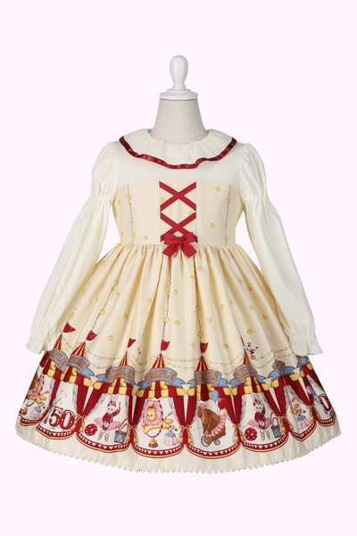 シャーリーサーカスプリントワンピース（Baby・90cm）