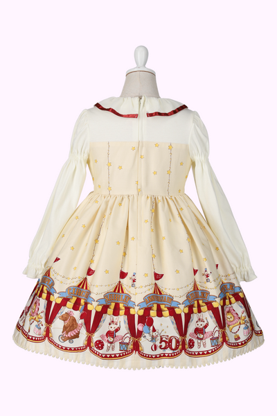 シャーリーサーカスプリントワンピース（Baby・90cm）