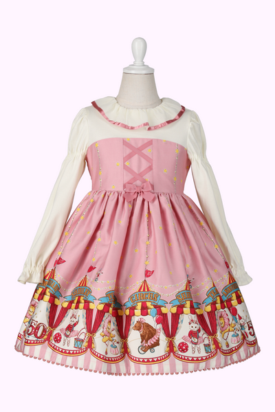シャーリーサーカスプリントワンピース（Baby・90cm）