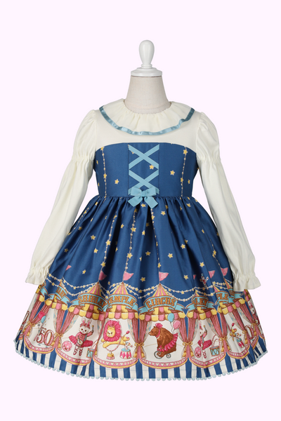 シャーリーサーカスプリントワンピース（Baby・90cm）
