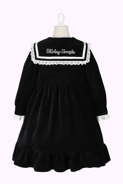 ベロアセーラーワンピース（Toddler）