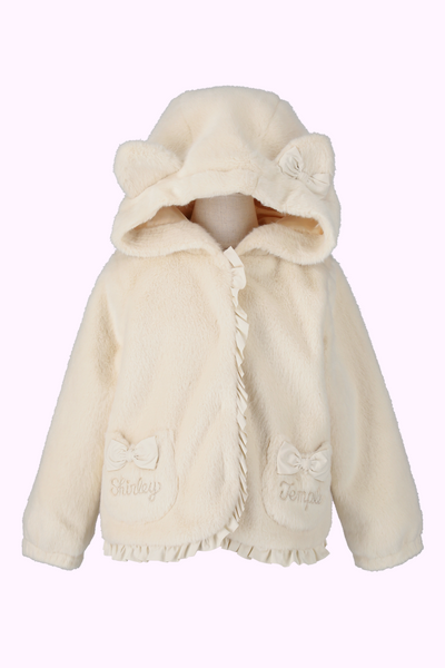 ねこボアジャケット（Toddler・Sサイズ）