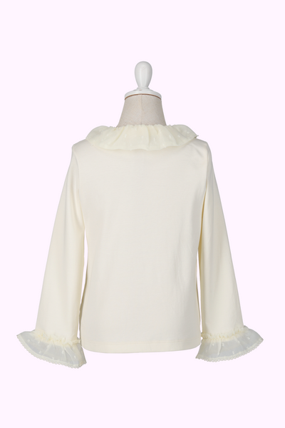 バラモチーフカットソーブラウス（Baby・80cm）