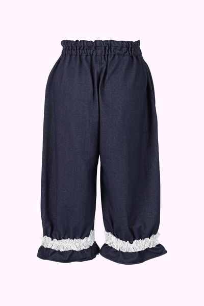 デニムニットレース付きパンツ（Baby・80cm）