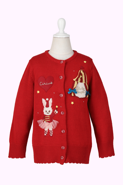 サーカスロングニットカーディガン（Toddler・Mサイズ）