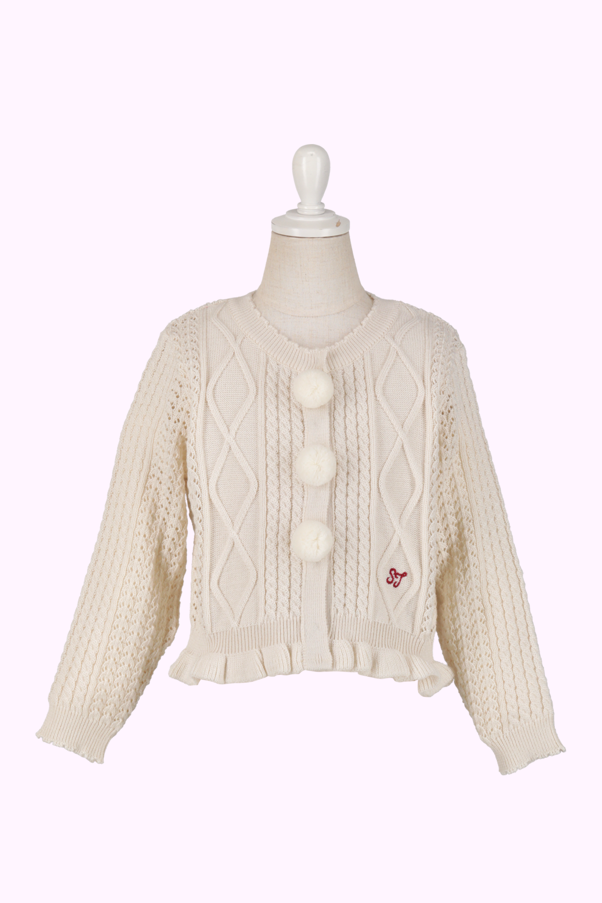 ポンポンニットカーディガン（Toddler）
