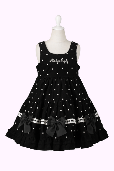 シャツコールリボンジャンパースカート（Toddler）