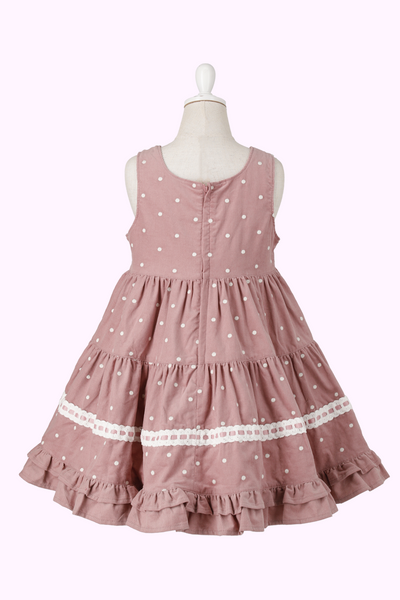 シャツコールリボンジャンパースカート（Toddler）