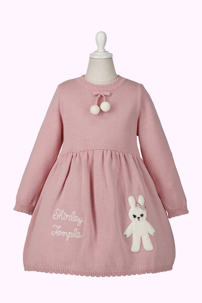 うさぎリボンニットワンピース（Toddler）