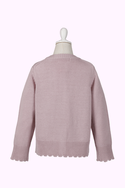 オーナメントニットカウチンジャケット（Sister）