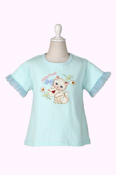 ラブレターキャットフリルTシャツ（Toddler）
