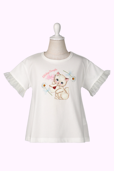 ラブレターキャットフリルTシャツ（Toddler）