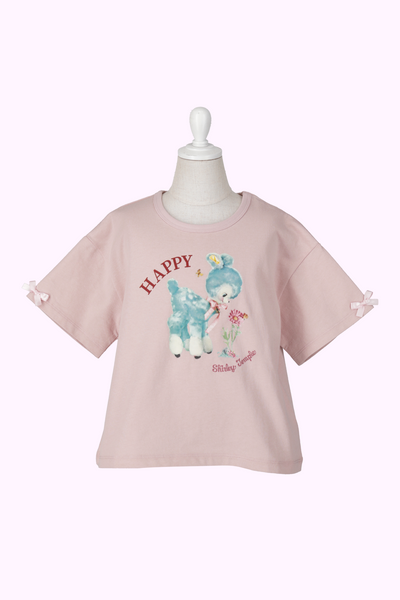 バンビプリントビッグTシャツ（Sister）