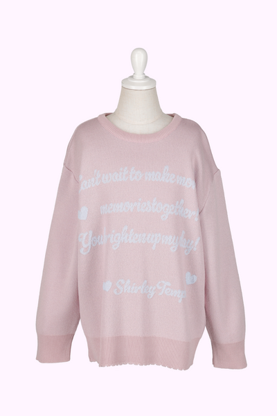 メッセージロングニット（Toddler）