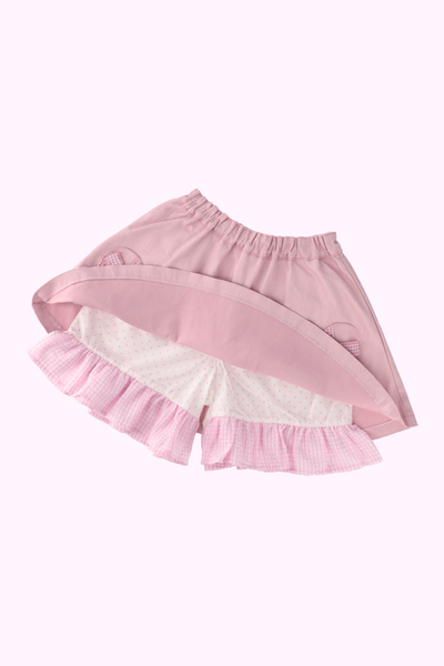 ハートラッピングパンツ付きスカート（Toddler）