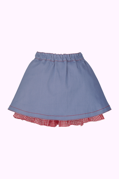 ハートラッピングパンツ付きスカート（Toddler）