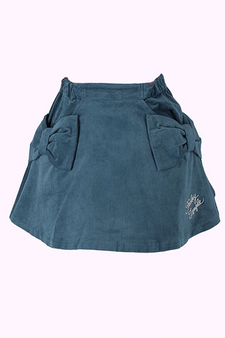 リボン付き別珍スカート（Toddler）
