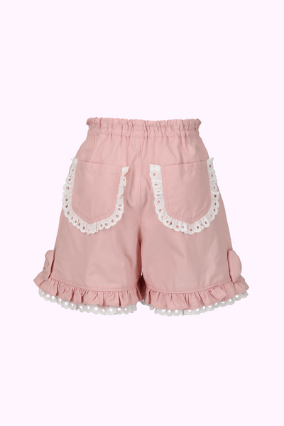 コットンレースショートパンツ(Baby)
