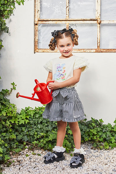 ガーデンプリントフリルTシャツ（Baby）