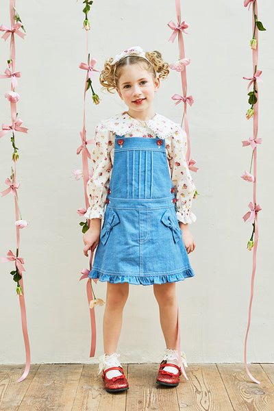 デニムサロペットスカート(Sister)