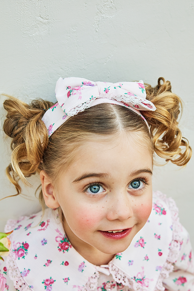 ローズブーケプリントヘアバンド(Toddler)