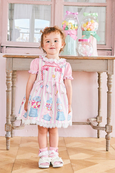 キャンディボックスプリントジャンパースカート（Toddler）