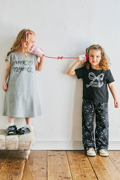 ドットリボンプリントTシャツ（Sister）