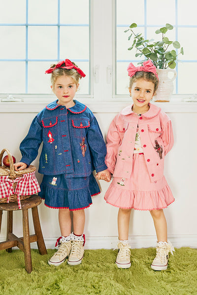 赤ずきんデニムスカート（Toddler）