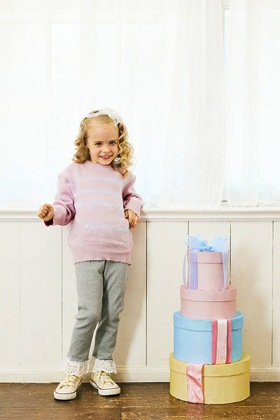 メッセージロングニット（Toddler）