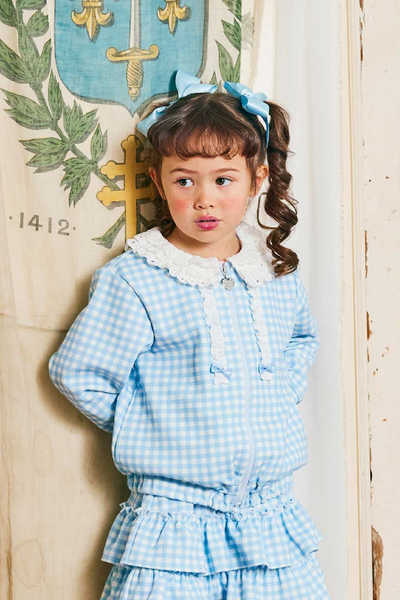 フリル付きデニム風ジャケット(Toddler)