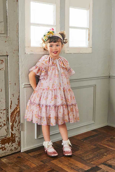 チュールブーケプリントワンピース（Toddler）