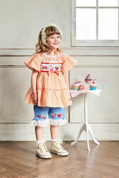 SWEETステッチギンガムチュニック（Toddler）